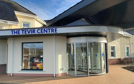 Record K22 Automatic Revolving Door Tevir Centre